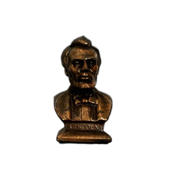 VTG 1940s Washington DC Souvenirs US Capitol Founding Fathers Metal Bronze Color - Picture 5 of 9